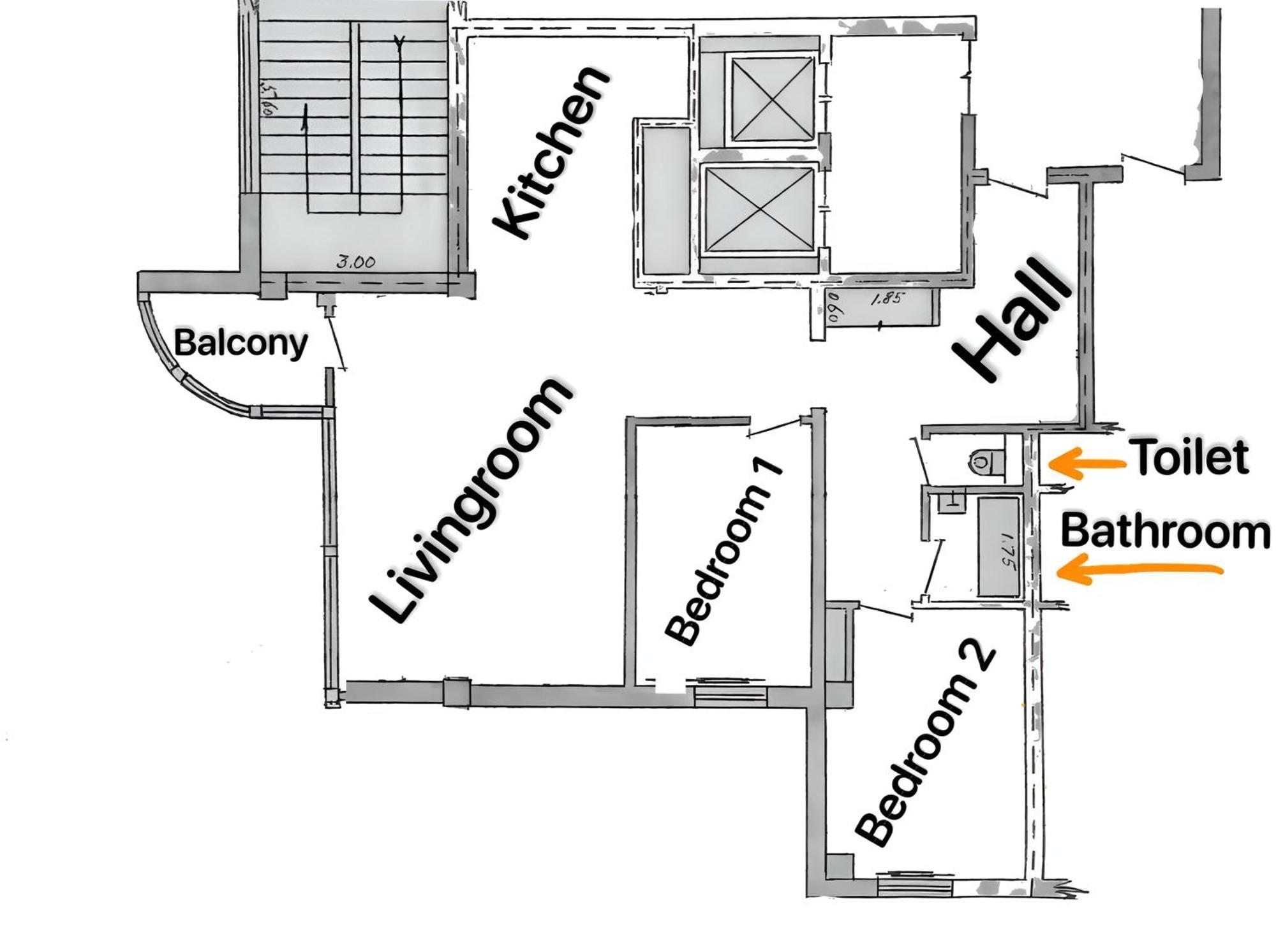 Downtown Big Apartment Taskent Exterior foto